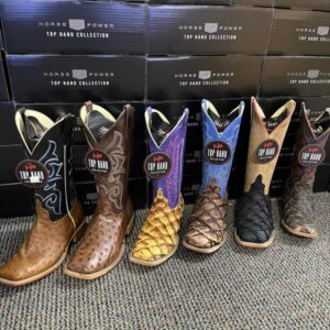 Men's Double-H Boots® Wildcat Western Work Boots, Chocolate - 292634 ...